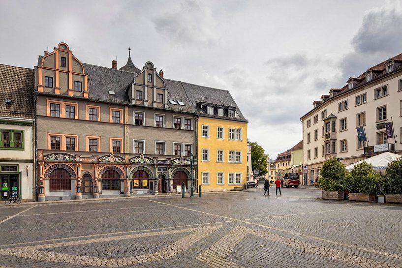 Place de l'hôtel de ville de Weimar par Rob Boon