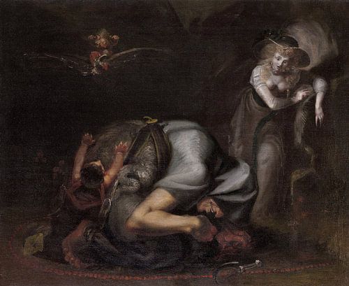 Henry Fuseli. De Alruin, een Toverspreuk