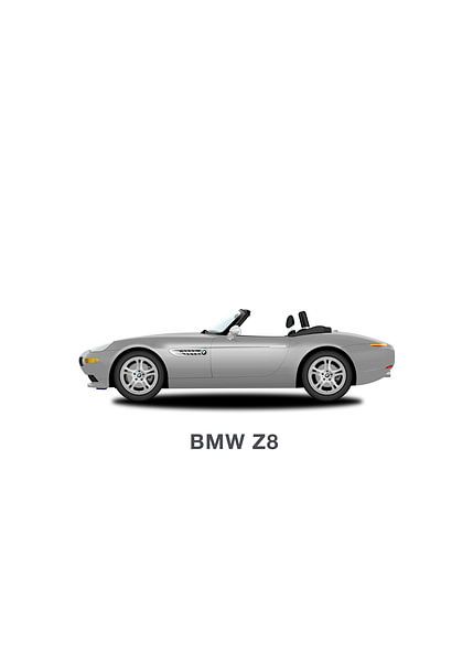 BMW Z8 Silber von Bas de Glopper