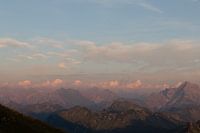 Coucher de soleil au Diedamskopf