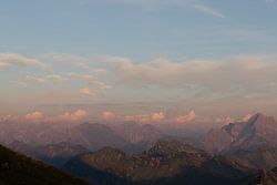 Sonnenuntergang am Diedamskopf