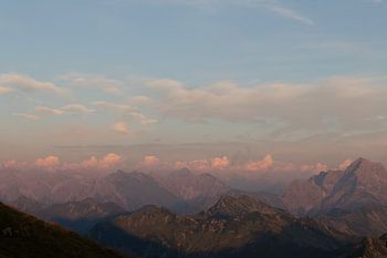 Zonsondergang Diedamskopf