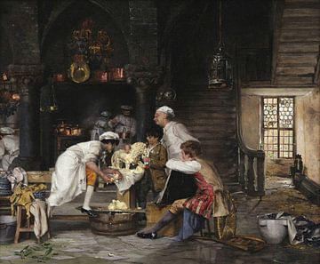 L'enfant Canova modelant un lion en beurrePinckney Marcius, Pinckney Marcius-Simons