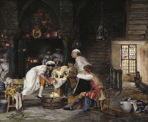 The Child Canova Modeling a Lion Out of ButterPinckney Marcius, Pinckney Marcius-Simons