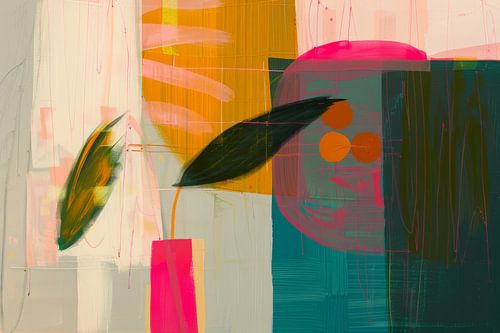 Farbenfroh, modern und abstrakt