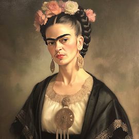 Frida poster art print