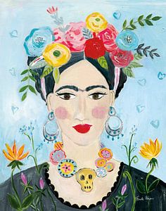Homage to Frida II, Farida Zaman by Wild Apple