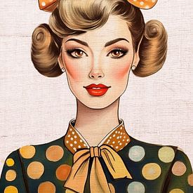 Frau Buntes Retro - 16 von Studio Pieternel