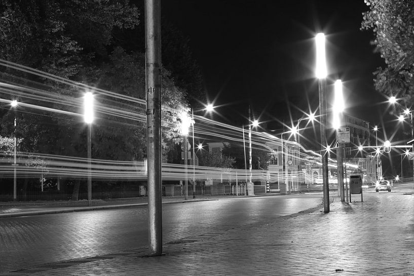 Groningen in de avond by Merjan Merjan