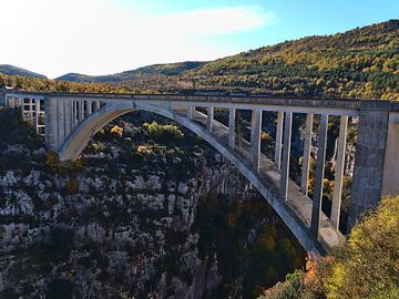 Pont de l'Artuby, Provence van Timon Schneider