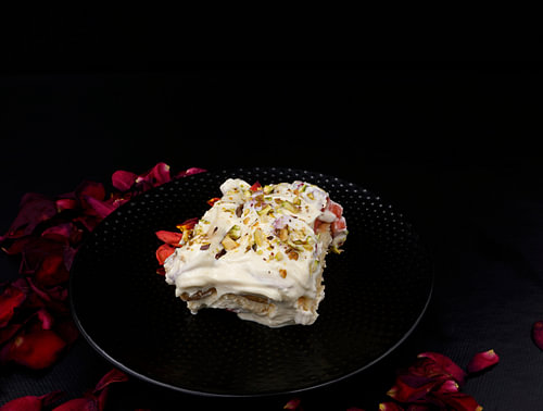 Zelfgemaakte Aardbeien Laag Dessert met Mascarpone