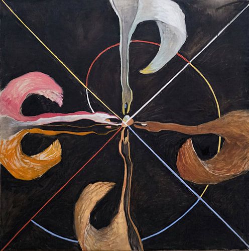 Group IX-SUW, The Swan No. 7 (1915) by Hilma af Klint