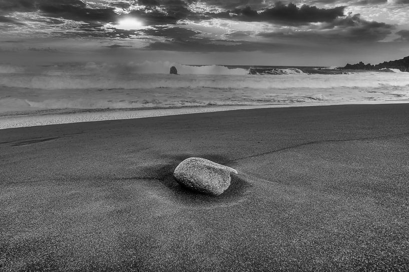 Lava beach by Walter G. Allgöwer