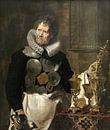 Portrait d'Abraham Grapheus, Cornelis de Vos par Des maîtres magistraux Aperçu