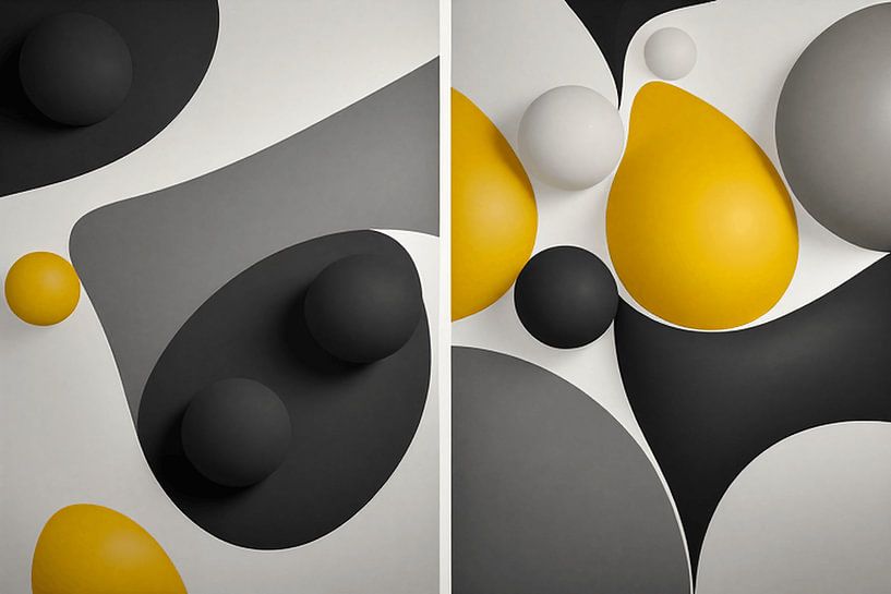 Noir, blanc, or par Mark Bosman