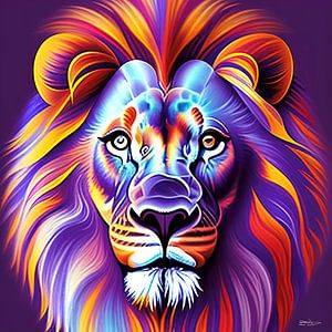 lion sur Gelissen Artworks