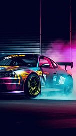 Dampgolf drift van John Dan