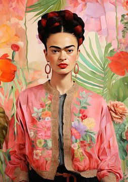 Frida Poster - Frida Kunstdruck von Niklas Maximilian