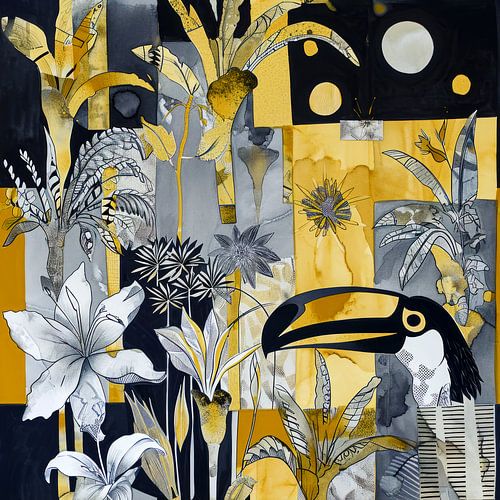 Toucan Dadaism Artwork