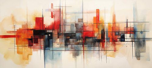 Watercolour Abstract 75999