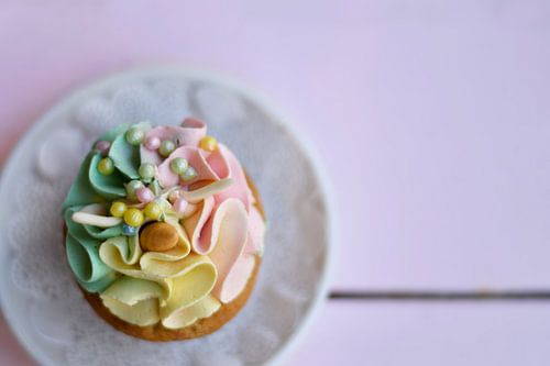 Cupcake 'eenhoorn'