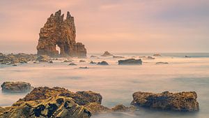 Playa de Portizuelo, Asturien, Spanien