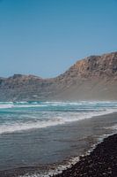 Strand und Meer in Vintage-Farben