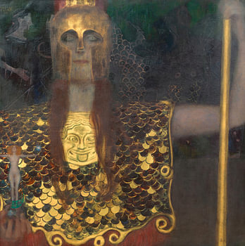 Pallas Athene, Gustav Klimt