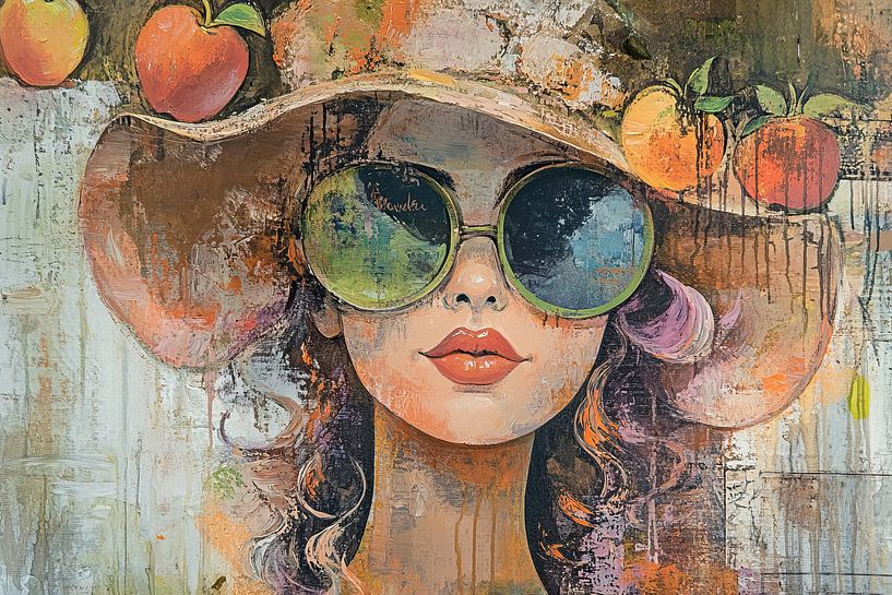 Summer Style | Summer Sunglasses by Eye catching paintings
