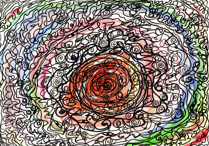 The insignificance of human beings van MY HAPPY SOUL ART