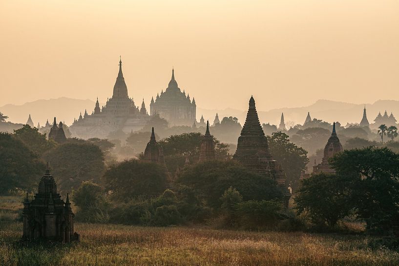 The temples of Bagan in Myanmar by Roland Brack