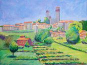Nozzano Toscane Italy van Antonie van Gelder Beeldend kunstenaar thumbnail