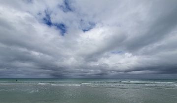 Strand aan de Atlantische Oceaan, Cuba, motief 6 van zam art