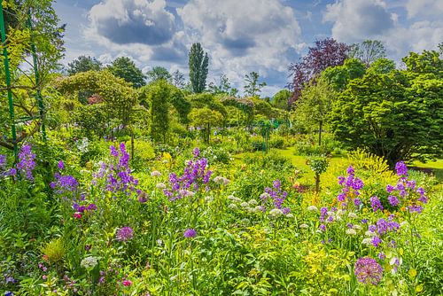Lente in de tuinen van Claude Monet, Giverny, Frankrijk