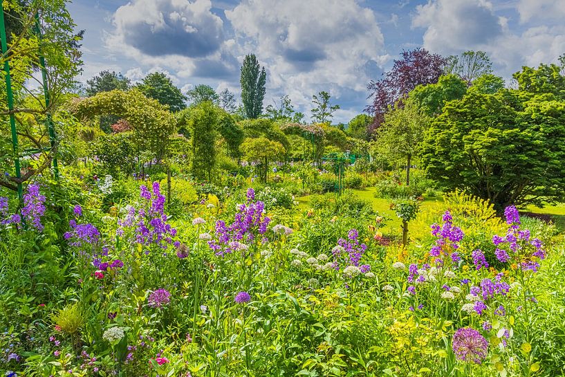 Lente in de tuinen van Claude Monet, Giverny, Frankrijk van Henk Meijer Photography