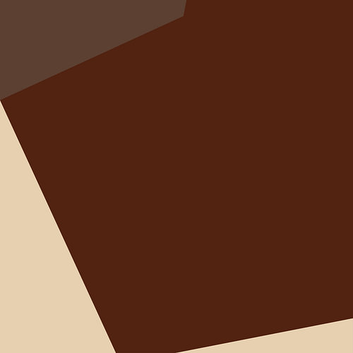 Minimalist Mid-Century Modern Shapes in Earthy Colors No. 1