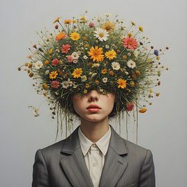 Women In Floral Mind von pungky setiawan