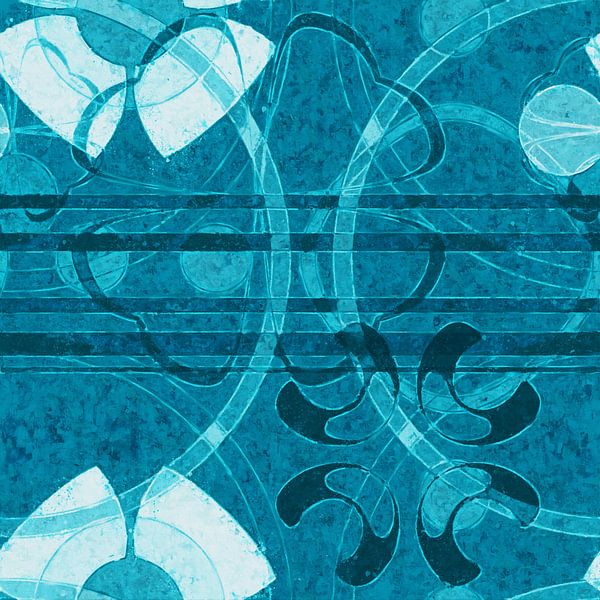 Lucky four-leaf clover by Arjen Roos