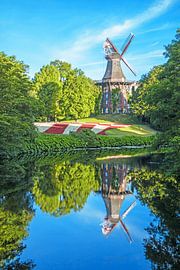 Herdentorswallmühle in Bremen von Katrin May