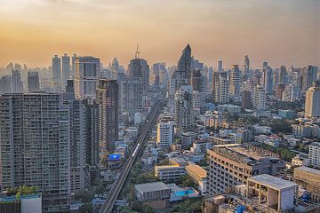 Bangkok Skyline von Bernd Hartner