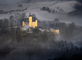 Homburg Castle in Winter Fog by Ingo Fischer