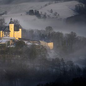 Homburg Castle in Winter Fog by Ingo Fischer