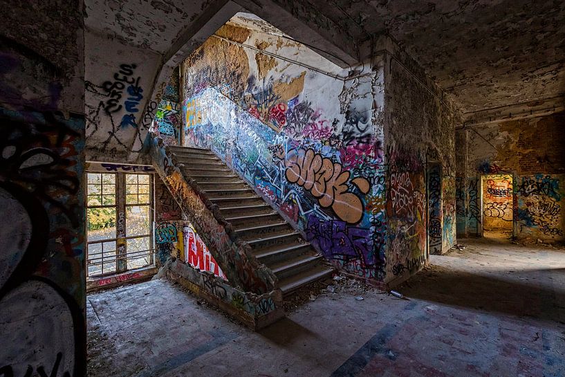 Trappen Fort Chartreuse van Rob Boon