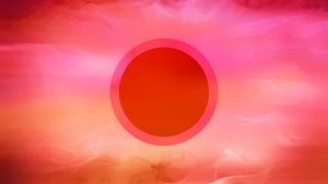 Die Aura des Sonnenaufgangs