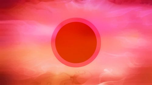 De aura van de zonsopgang