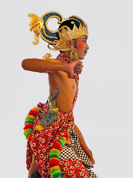 Javaanse Danser van Eduard Lamping