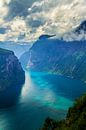 Geirangerfjord in Norwegen von Truus Nijland Miniaturansicht