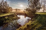 River Geul at sunrise by Rob Boon thumbnail