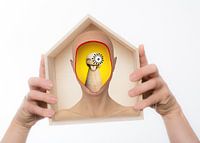 in der Isolation verrückt werden