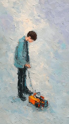 Kaputtes Spielzeug – Farbverlauf – Surreal – Emotional – Kunst – Filmisch – Illustration